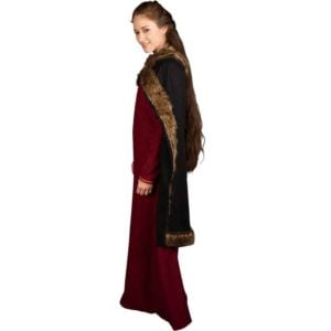 Bjorn Fur Trimmed Cape
