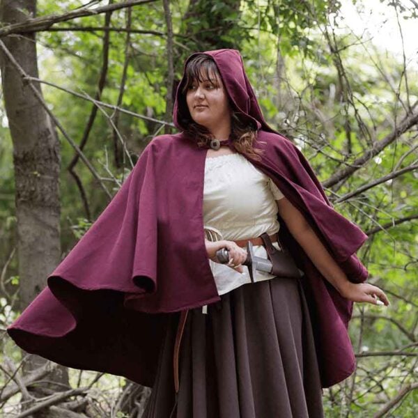 Kim Canvas Short Cloak