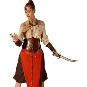 Celtic Isolde Leather Bodice