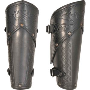 Celtic Mantikor Leather Bracers