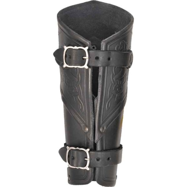 Celtic Mantikor Leather Bracers