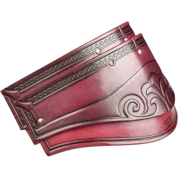 Artemis Leather Pauldrons