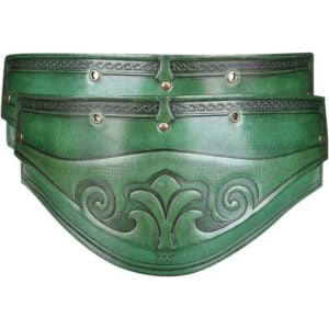Artemis Leather Pauldrons