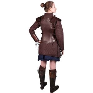 Artemis Leather Pauldrons