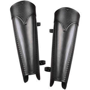 Anvard Leather Greaves