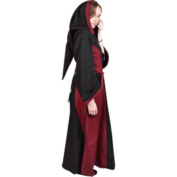 Iris Hooded Canvas Dress