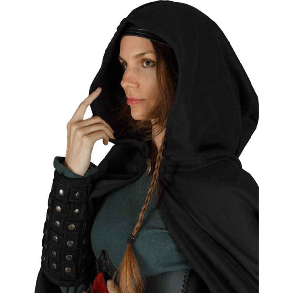 Kim Wool Short Cloak