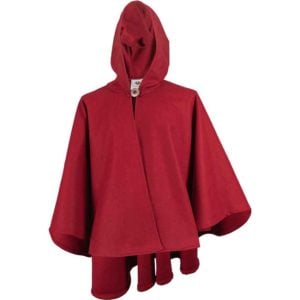 Kim Wool Short Cloak
