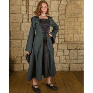 Ophelia Cotton and Damask Dress