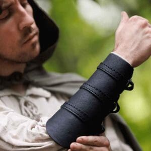 Simon Leather Bracers