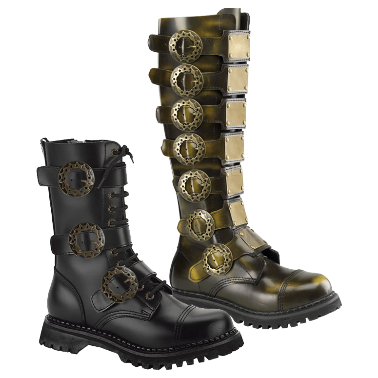 Steampunk Footwear, Mens Boots \u0026 Shoes 