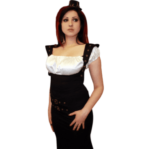 Steampunk Underbust Buckle Top