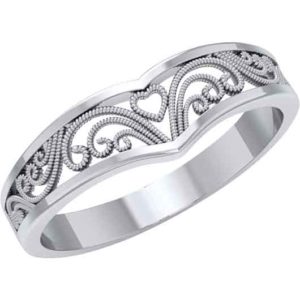 Silver Filigree Ring