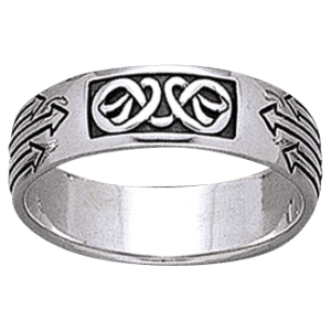 Celtic Arrow Knotwork Ring
