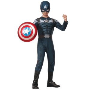 Deluxe Stealth Captain America Kids Costume