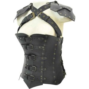 Armor Corset With Pauldrons