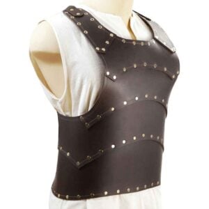 Baudouin Leather Breastplate