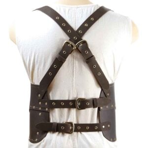 Baudouin Leather Breastplate