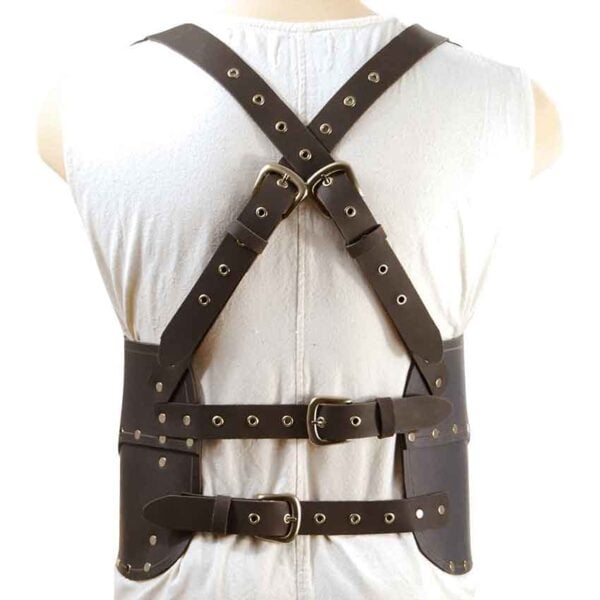 Baudouin Leather Breastplate