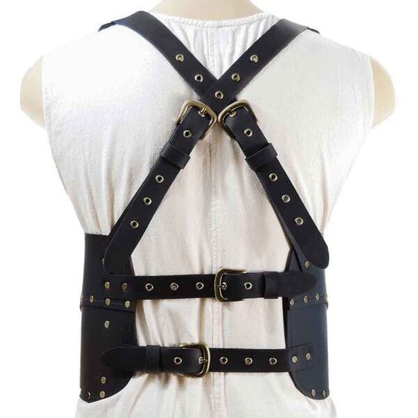 Baudouin Leather Breastplate