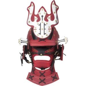Leather Samurai Helm