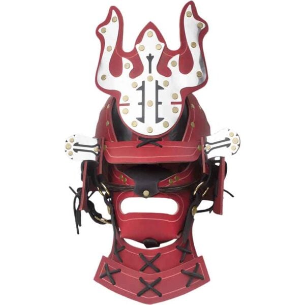 Leather Samurai Helm