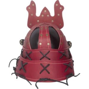 Leather Samurai Helm