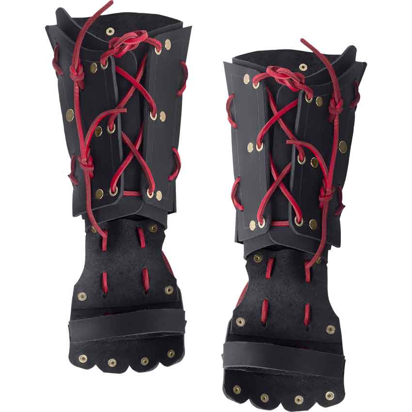 Leather Samurai Bracers