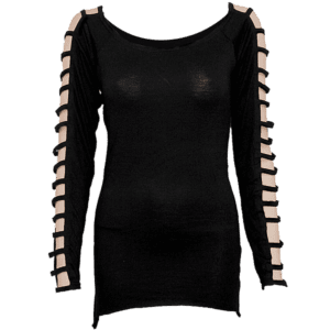 Womens Open Sleeve Gothic Shirt
