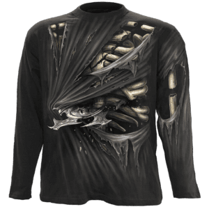 Bone Slasher Mens Long Sleeve T-Shirt