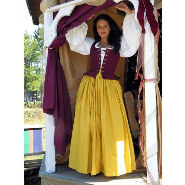 Medieval Twill Bodice