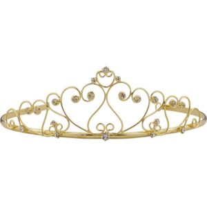 European Style Zircon Big Tiara Crown Hair Accessory