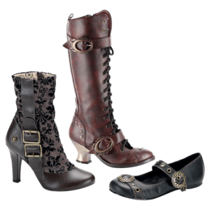 Women's Steampunk Footwear