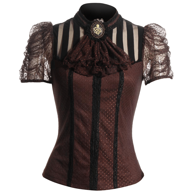 Women's Steampunk Shirts & Tops - Medieval Collectibles