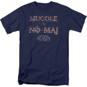 Fantastic Beasts UK US No Maj T-Shirt