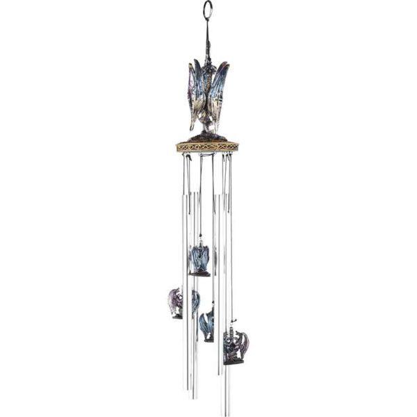 Dueling Dragons with Sword Wind Chime