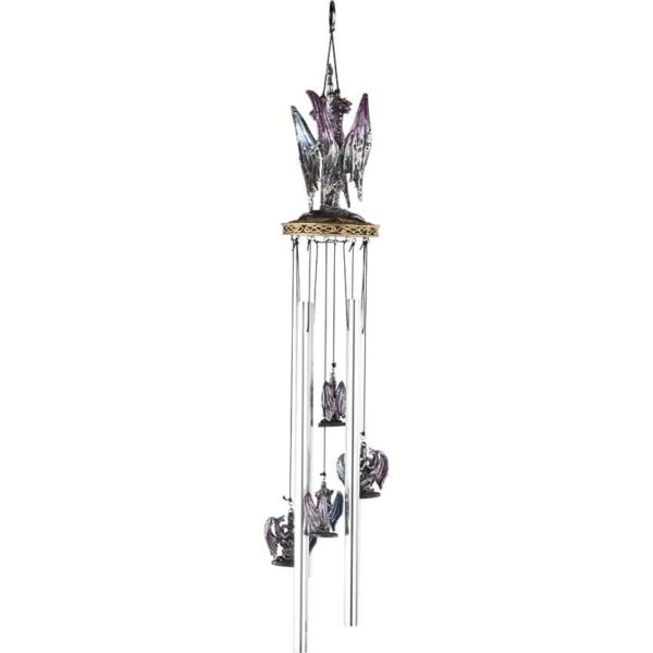 Dueling Dragons with Sword Wind Chime