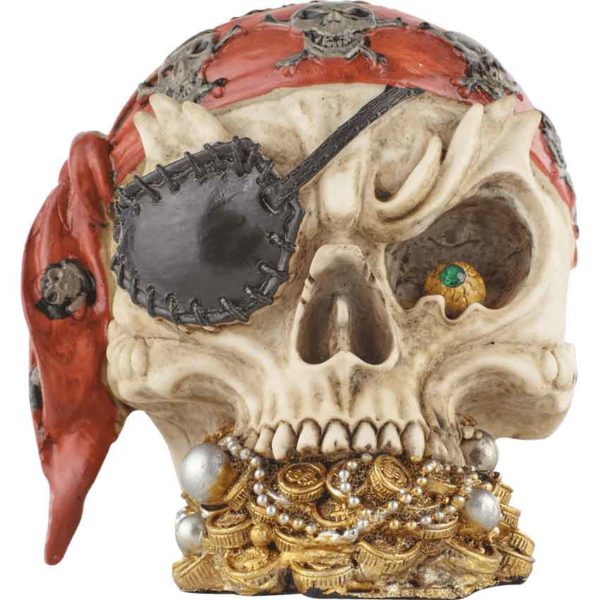 Pirates Treasure Skull