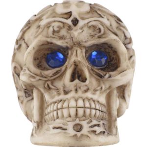 6 Piece Gemmed Skull Set