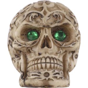 6 Piece Gemmed Skull Set