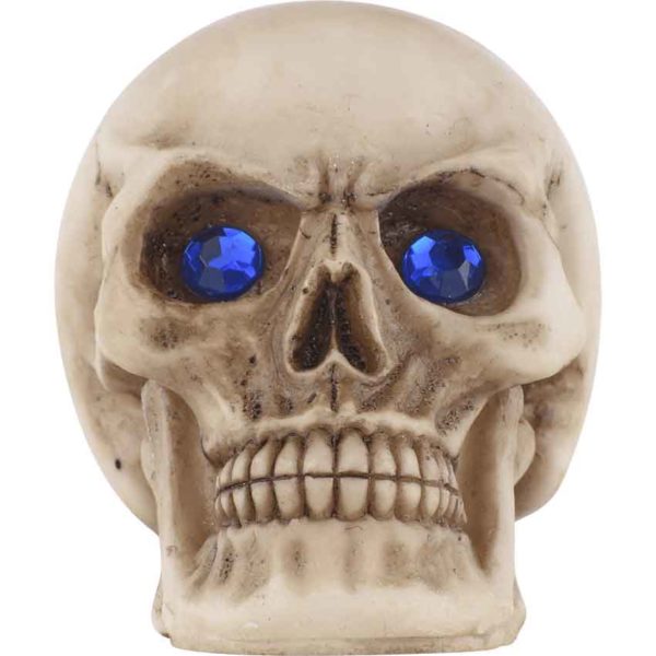 6 Piece Gemmed Skull Set