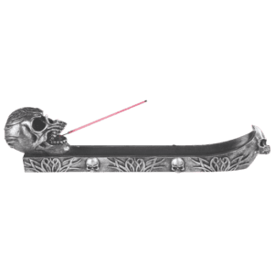 Black Skull Incense Burner