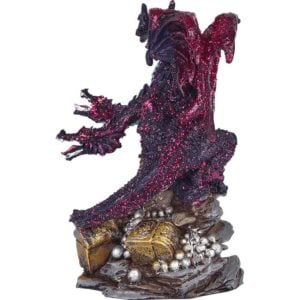 3 Headed Dragon Guarding Treasure Statue