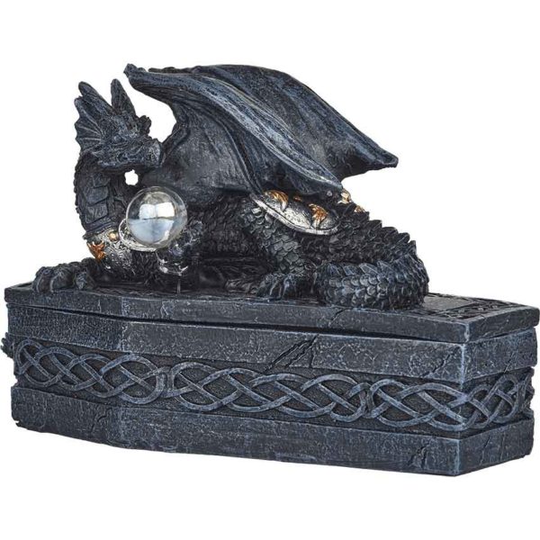 Dragon on Coffin Trinket Box