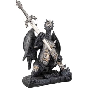Dragon with Sword Statue