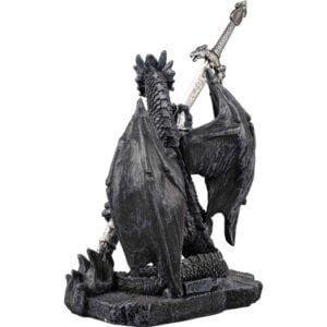 Dragon with Sword Statue