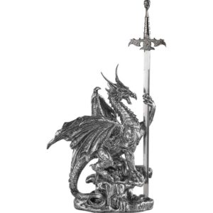 Dragon in Armour Letter Opener