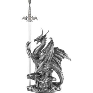 Dragon in Armour Letter Opener