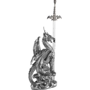 Dragon in Armour Letter Opener