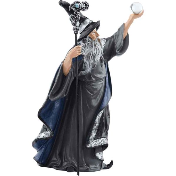 Dark Wizard and Dragon Statue